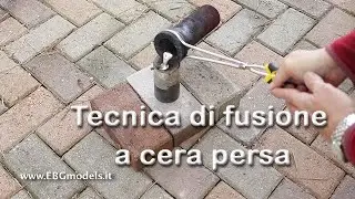 Fusione a cera persa con stampa 3D Polycast - silicato di sodio - centratore a microscopio