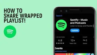 How To Share Spotify Wrapped Playlist [easy]