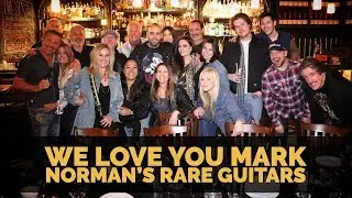 Mark Agnesi's Farewell Dinner with the Norman's Rare Guitars Family!