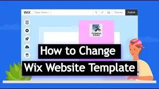 How to Change the Template of a WIX Website | Premium Plan of WIX Site