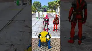 GTA V: Avengers Saved Baby, Who will Win? 😱 | #shorts