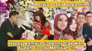 Keseruan Happy Asmada & Denny Cak Nan di Wedding Party Danang DA, Sudah Cocok Menikah Kan ?!!!