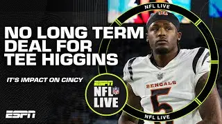 NO DEAL for Tee Higgins 😬 What does this mean for the Cincinnati Bengals? | NFL Live