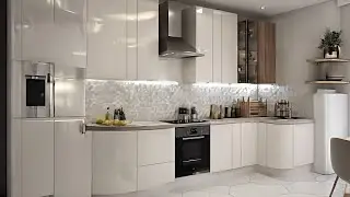 100 Modular Kitchen Ideas 2024 Modern Kitchen Cabinet Colours | Open Kitchen Home Interior Design p5