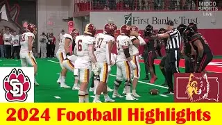 Northern State vs South Dakota Football Game Highlights 8 29 2024