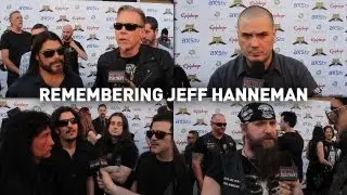 Memories of SLAYERs Jeff Hanneman (Metallica, Pantera, Anthrax, Stone Sour, Zakk Wylde and more)