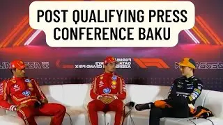 Post Qualifying Press Conference: Azerbaijan Grand Prix