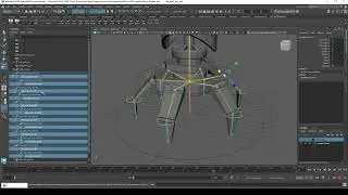 15 Constraints on Joints and Controls with Scripts - Maya Mech Arm Rigging