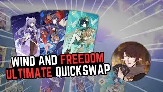 Rapid-Fire Switching Suited for The GOD of Freedom | Genshin Impact TCG