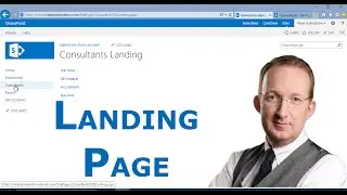 Create Custom SharePoint Landing Page