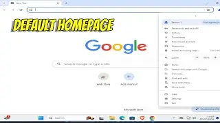 How To Change Default Homepage In Google Chrome