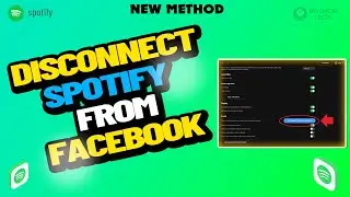 How to disconnect spotify from facebook on PC/Laptop 2024