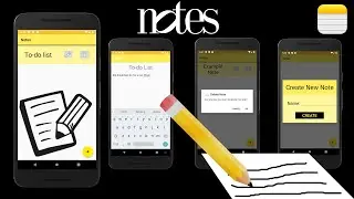 Build a Notes Android App using Java!