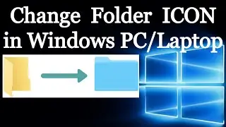 Change Folder ICON in Windows PC/Laptop | set folder icon in windows 10/11