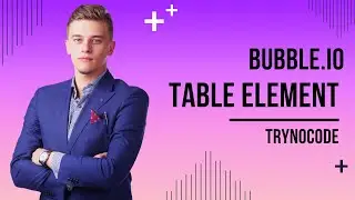 Create an Amazing Table in bubble using Table Element #new #bubble #bubble.io #nocode