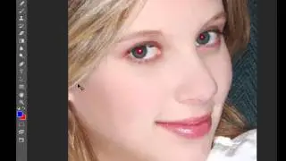 07 Red Eyes Removal photoshop CC khmer