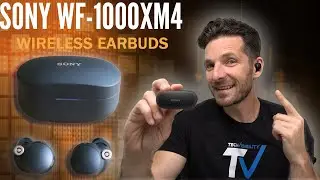 SONY WF-1000XM4 True Wireless Earbuds Unboxing Setup Review