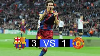 Barcelona vs Manchester United | 3-1| Extended highlights and Goals | UCL FINAL 2011