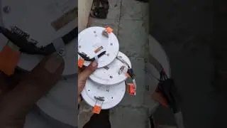 How to install 2 light and 1 fan in Board Ac led Dc led#technodada #experiment #newinvention #AC LED