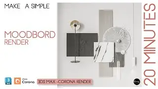 How to make Moodbord  for any interior Space in a few minutes .