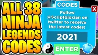 All 38 Ninja Legends Codes *AUTO TRAIN + CHI* Roblox (2021 January)