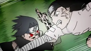 If Sasuke vs Neji | fan animation | part 2