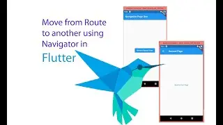 Move from Routes to another using Navigator Flutter(Arabic) -التنقل بين الصفحات باستخدام Navigator