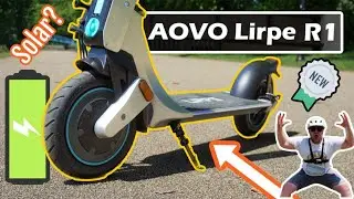 AOVO Lirpe R1 Solar Electric Scooter Review 2023