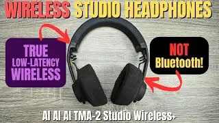 TRUE WIRELESS Studio Headphones - NOT BLUETOOTH! - Ai Ai Ai TMA-2 Studio Wireless+