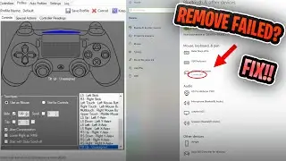 How To Fix Bluetooth Remove Failed / DS4 Windows Not Recognizing Controller !!