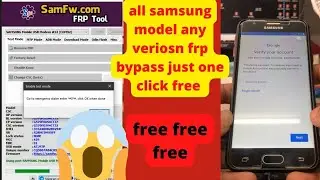 How to bypass samsung j5 prime frp Android 8.0.0 || With pc 100% working free tool samFw free tool