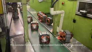 Automatic Stamping and Winding Air Conditioner Compress Motor Stator Core in China （1）#china