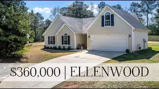 BEAUTIFUL FAMILY HOME IN ELLENWOOD GEORGIA NEAR HARTSFIELD-JACKSON AIRPORT AND ATLANTA ZOO