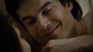 TVD 4x8 - Damon and Elena's morning in bed | Delena Scenes HD