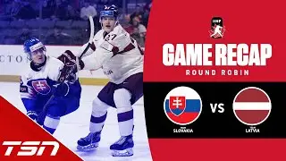 Slovakia vs. Latvia - 2023 World Juniors Highlights