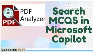 How to Search MCQS answer in Copiolot | AI Technology