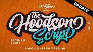 Hoodson Script + Extras ⚡️ Font Free Download