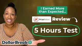 PrizeRebel Review 2024 - How Much Can You Earn with PrizeRebel Online Surveys App? (5 Hours Test)