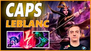 ⚡CAPS LEBLANC MID GAMEPLAY⚡SEASON 12 LEAGUE OF LEGENDS