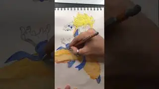 Goku drawing #goku #gokusupersaiyan