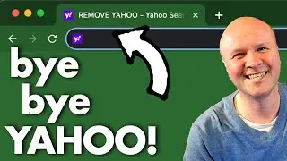 How to change YAHOO to GOOGLE on chrome: FAST!