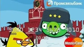 Злые птички в реальной жизни/ Angry Birds in real life.