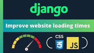 Compress static files in Django to improve website loading times