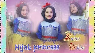 TUTORIAL HIJAB PRINCESS SNOW WHITE