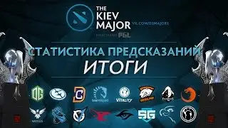 KIEV MAJOR: СТАТИСТИКА ПРЕДСКАЗАНИЙ [ИТОГИ]