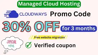 Cloudways Cloud Hosting | Get Your Cloudways Promo Code - 30% OFF