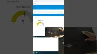 node red with Arduino and heart beat sensor