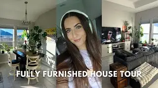 FULLY FURNISHED! Full house tour - 1 year later