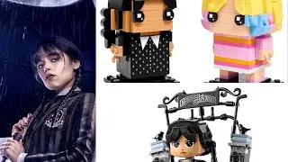 1st October 2024 Lego Wednesday Addams Sets - Wednesday - Netflix - Jenna Ortega