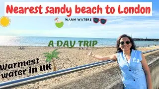 Day Trip from London to Margate | UK Sandy beach | Desi Couple in London